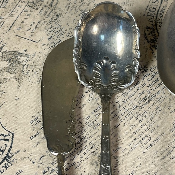 Panama Silver Vintage Lot Of 23 Pieces Flatware Spoons Forks And Knives - Picture 6 of 12